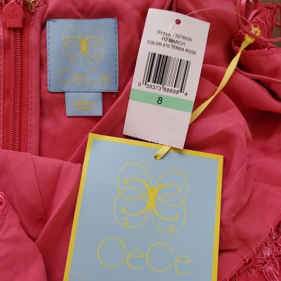 CeCe Aurora Lace Midi Dress - Picture 12 of 13